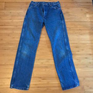 High Rise Unisex Denim Wrangler Jeans